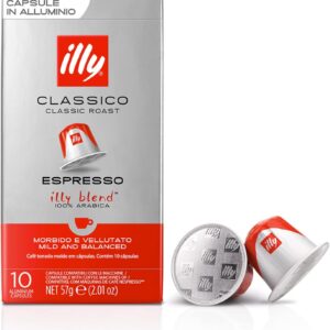 illy Caffè Tostato CLASSICO in Capsule Compatibili - 10 confezioni da 10 capsule (100 capsule)